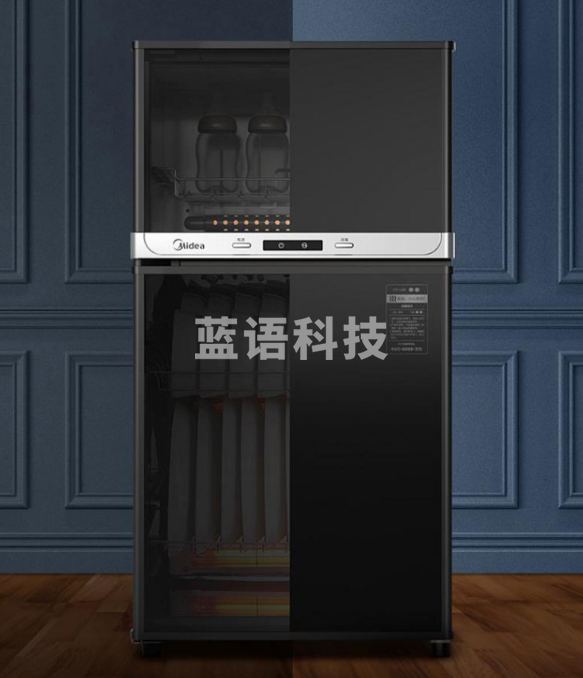 美的(Midea) ZTP-LG80 77L立式消毒柜 碗柜 高温二星消毒 上下双室中温烘干
