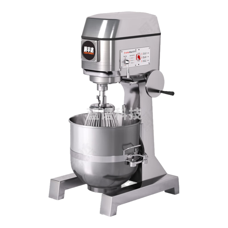 厨丰达 和面机商用 搅拌机商用拌面机 全自动多功能厨师机鲜奶机 40L大型打蛋奶油打发机-常规款 CFD-B40