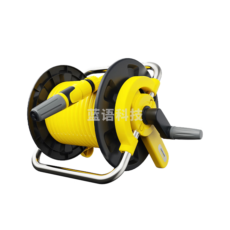 KARCHER德国卡赫洗车机园艺灌溉浇花水管车庭院清洗15米卷管器HR1.15Pro