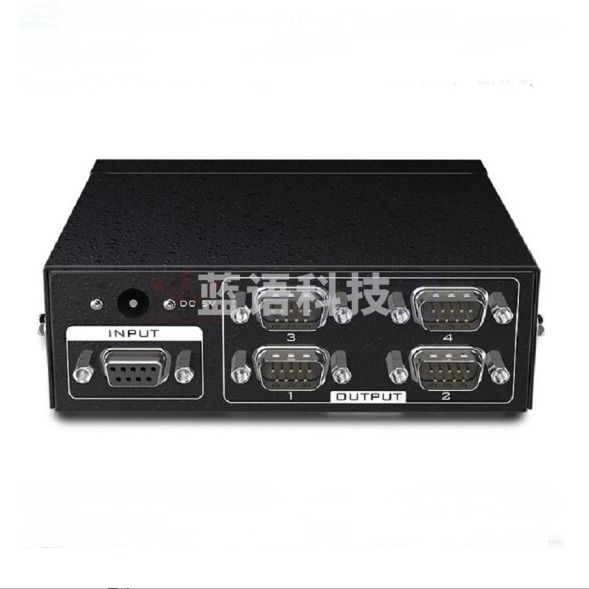 迈拓维矩 RS232串口分配器1进4出支持双向 级联 MT-RS104