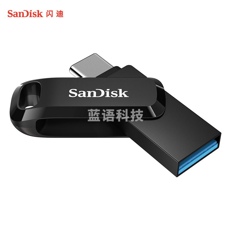 闪迪(SanDisk)32GB Type-C USB3.1 手机U盘DDC3 沉稳黑 读速150MB/s SDDDC3-032G-Z46