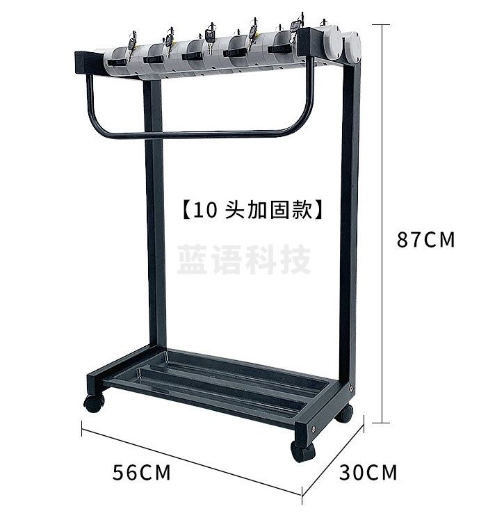 中环力安【5头加高款】雨伞架带锁酒店商用大堂12头24头门口银行收纳定制便民挂伞架子