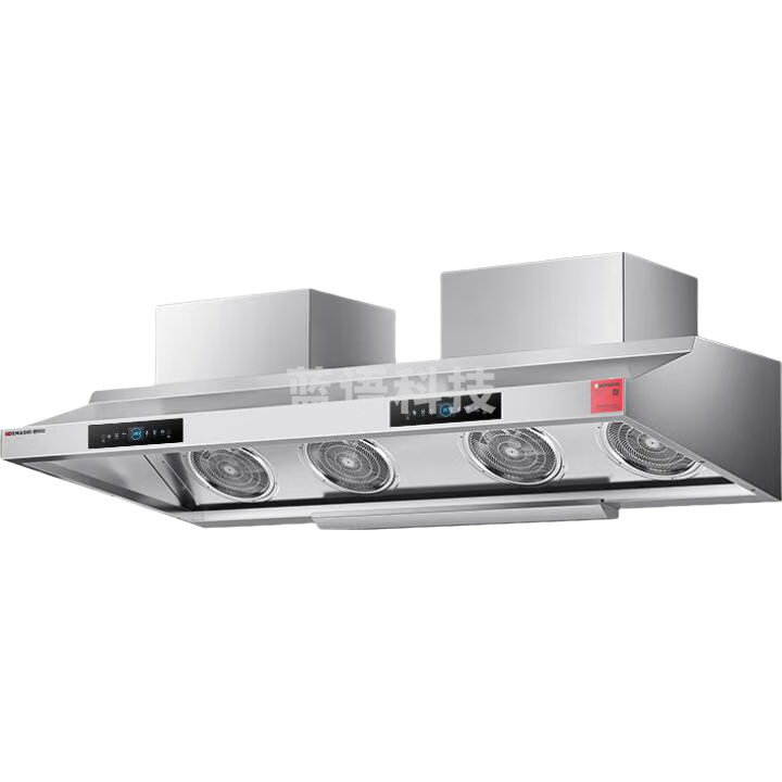 德玛仕（DEMASHI）商用 抽油烟机大吸力食堂饭店单位厨房油烟排烟机不锈钢吸油烟机 CXW-E180