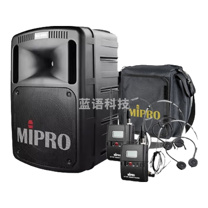 MIPRO咪宝MA-808户外音响无线蓝牙拉杆音箱广场舞电木吉他民谣弹唱乐器音箱演出演讲K歌专用带麦克风