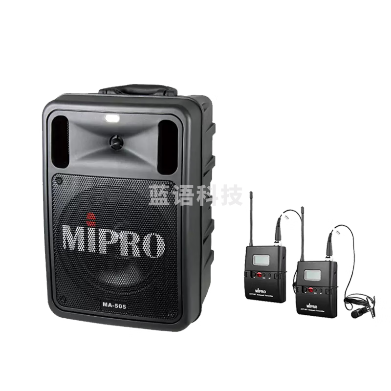 MIPRO咪宝MA-505户外音响无线蓝牙拉杆音箱电木吉他民谣弹唱乐器音箱演出演讲k歌广场舞带话筒麦克风