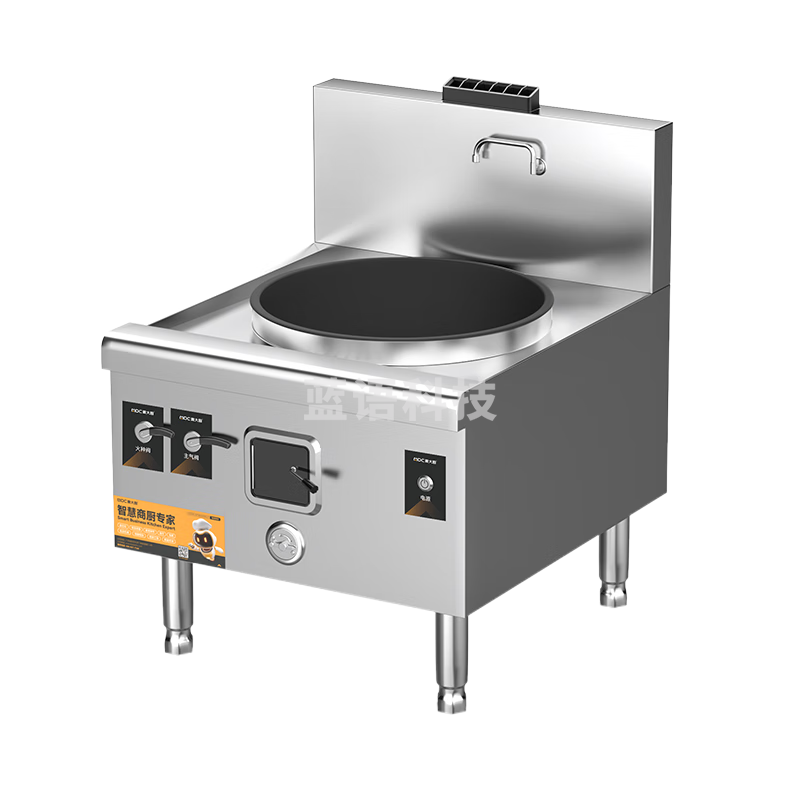 麦大厨 商用电磁炉燃气灶猛火大锅灶液化气天然气食堂单位学校爆炒单头燃气灶80口径MDC-JRB2-DC800H