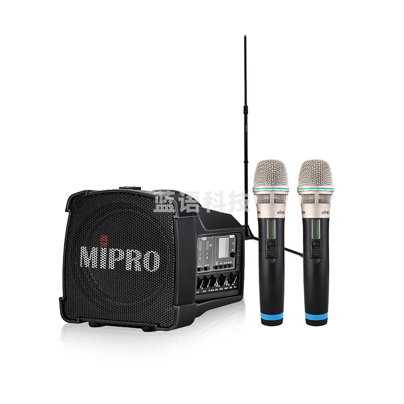 MIPRO咪宝MA-100DBII双通道扩音器 户外蓝牙音响音箱 大功率教师领导讲话会议专用带麦克风