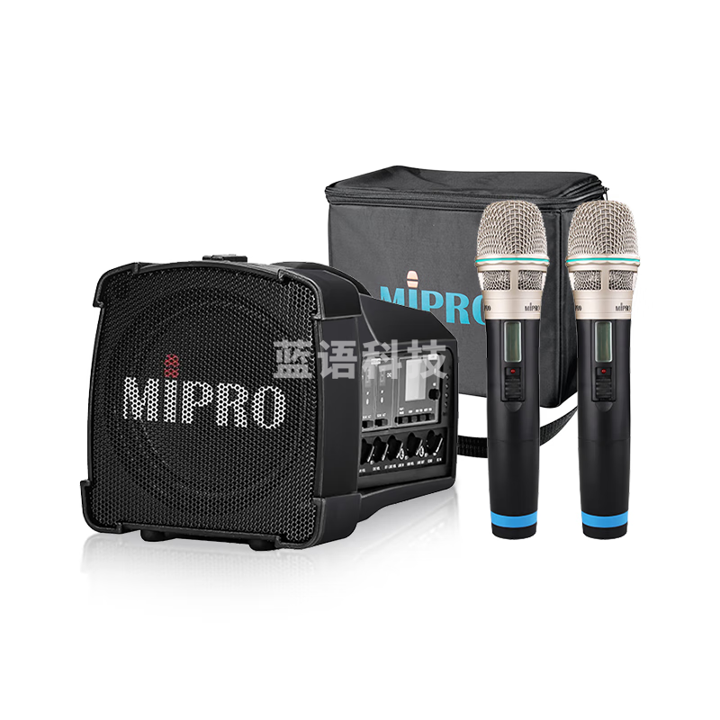 MIPRO咪宝MA-100DBII扩音器双通道版 蓝牙音响音箱 教师领导户外会议讲话专用带麦克风话筒