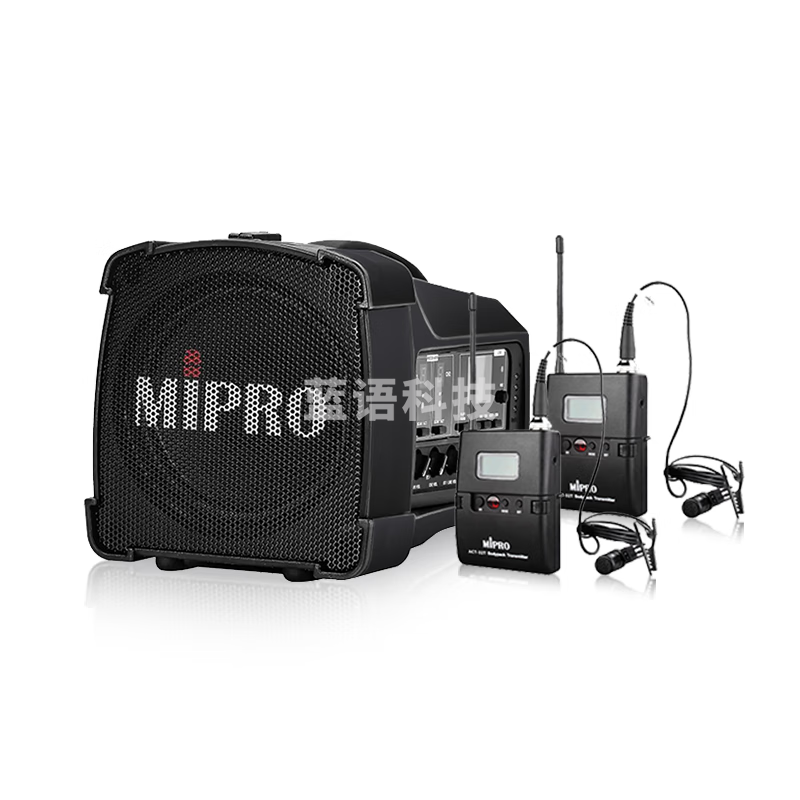 MIPRO咪宝 MA-100DBII双通道扩音器 音响 蓝牙音箱 教师领导户外会议讲话专用带麦克风话筒