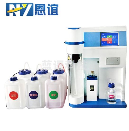 恩谊 全自动凯氏定氮仪带滴定蛋白质粮食土壤含消化炉 BYNK3100手动加酸 含消化炉