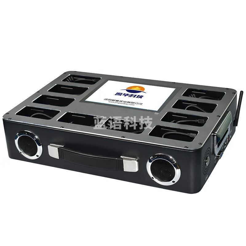 警隼科技现场执法记录仪图像数据自动视频采集站 云储存采集工作站 台式桌面立体采集站 YC-03 16T