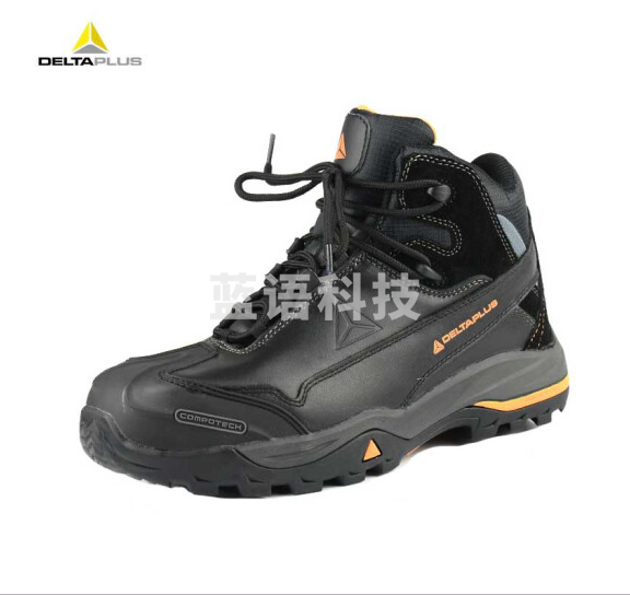 代尔塔 301336 黑色/耐酸碱劳保鞋男 耐高温安全鞋 耐寒防静电防滑防砸防刺穿工作鞋