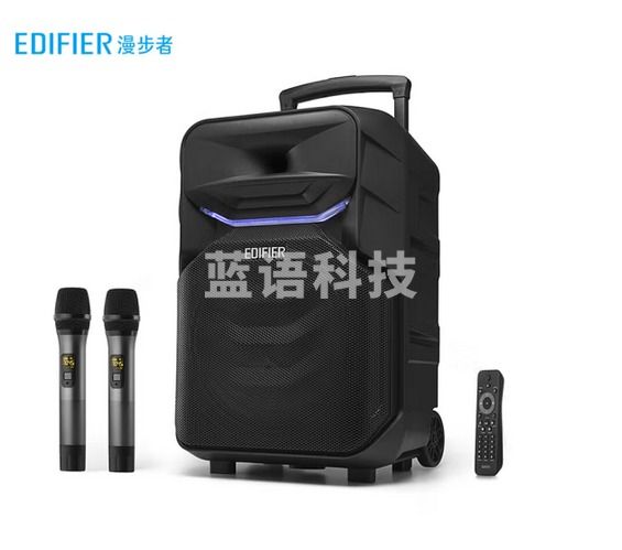 漫步者 PP312 12英寸户外拉杆音箱 广场舞音箱