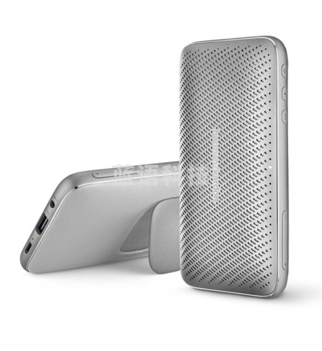 哈曼卡顿(Harman Kardon)Esquire Mini2 便携蓝牙音箱 超薄HIFI音响 户外低音炮 免提通话 礼品优选 银色