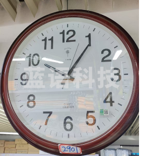 北极星 客厅时尚简约  2901石英挂钟红木色