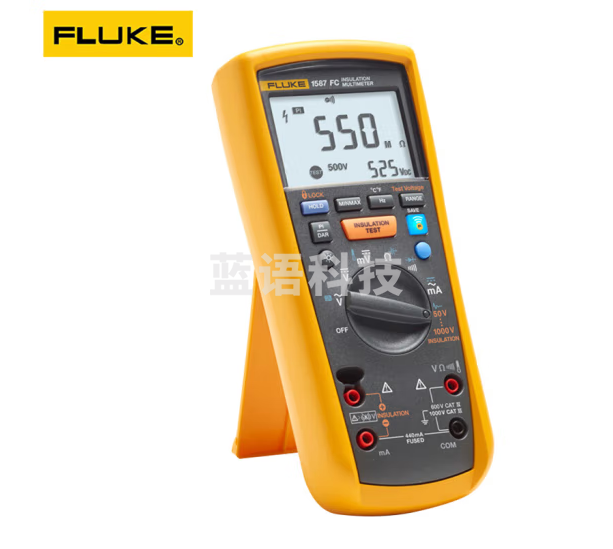 福禄克（FLUKE）1587C FC数字式绝缘电阻测试仪高精度电子数字摇表