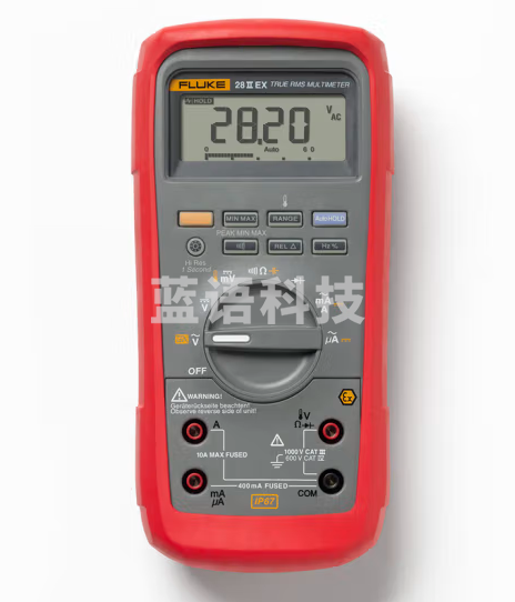 福禄克（FLUKE）28 II EX电工防水防尘防摔坚固型数字万用表 防爆款