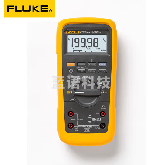 福禄克（FLUKE）87V MAX工业用高精度真有效值数字万用表 仪器仪表