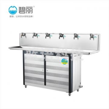 碧丽 JO-6E 饮水机不锈钢节能立式温热过滤电开水器开水机医院商用