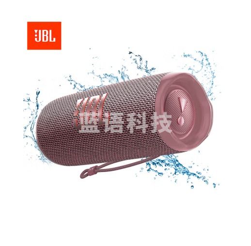 JBL FLIP6 音乐万花筒六代 便携蓝牙音箱 防水防尘 赛道扬声器 独立高音单元 糖果粉