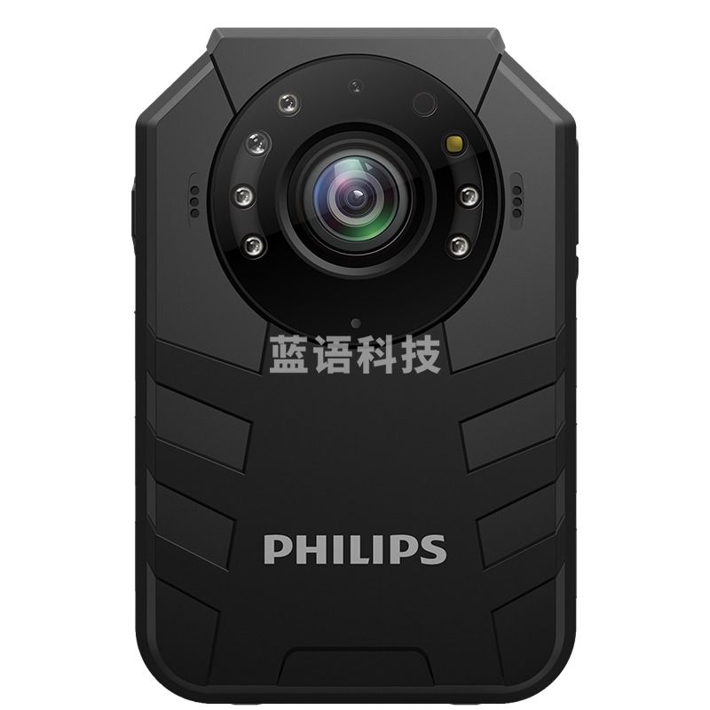飞利浦(PHILIPS)VTR8400智能语音执法记录仪高清执法仪夜视随身录像仪4G无线远程传输 单摄像头 32G内存
