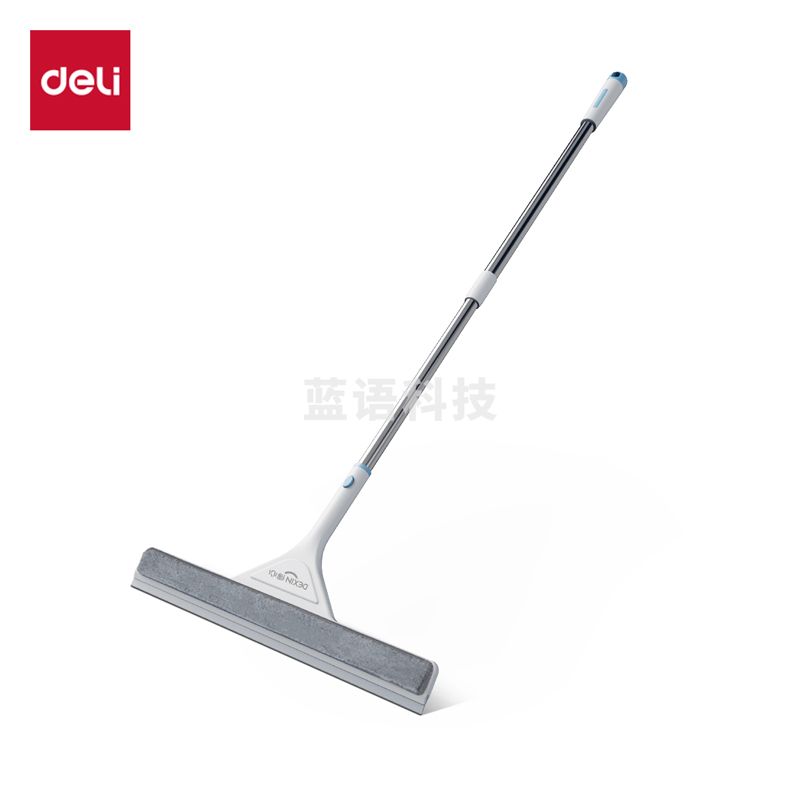 得力得心LQ591多功能刮水器(配纤维布+胶条)(宽约40cm)(白色)(1把)