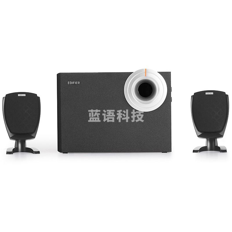 漫步者（EDIFIER） R201T06 2.1声道电脑音响音箱 台式机笔记本桌面音响 黑色