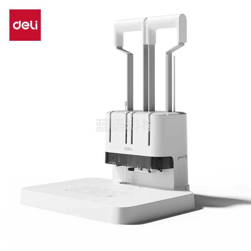 得力3885财务装订机(米白)(台)