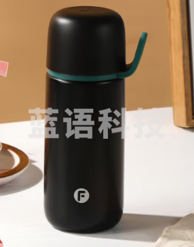 富光WFZ1192-350 保温杯304不锈钢女男士高颜值大容量学生专用壶水杯子家居馆 黑色