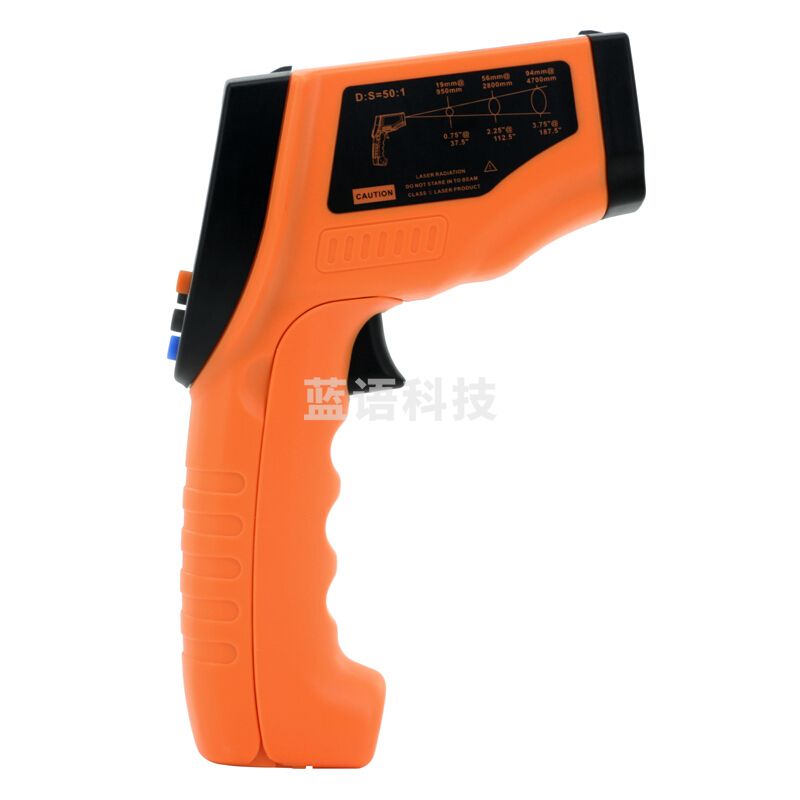 胜利仪器（VICTOR）红外线测温仪 油温测温枪工业用数显 VC308D (-50至1150度)