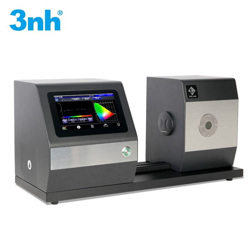 3nh三恩时YH1210雾度计透光率测试仪 塑料包装显示屏加工扩散盖板玻璃薄膜透过率分析实验室雾度仪