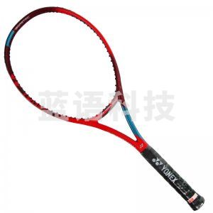 尤尼克斯 VC98YX 网球拍高弹性碳素专业比赛6代VCORE旋转探戈红305g附网球网线头带