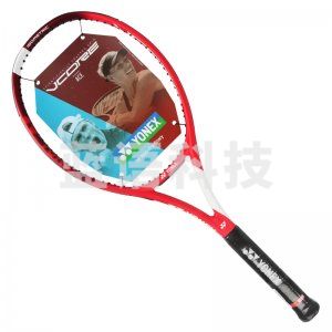 尤尼克斯 VCAEX 网球拍控球旋转6代VCORE青少年儿童全碳素网拍探戈红260g附网球网线头带