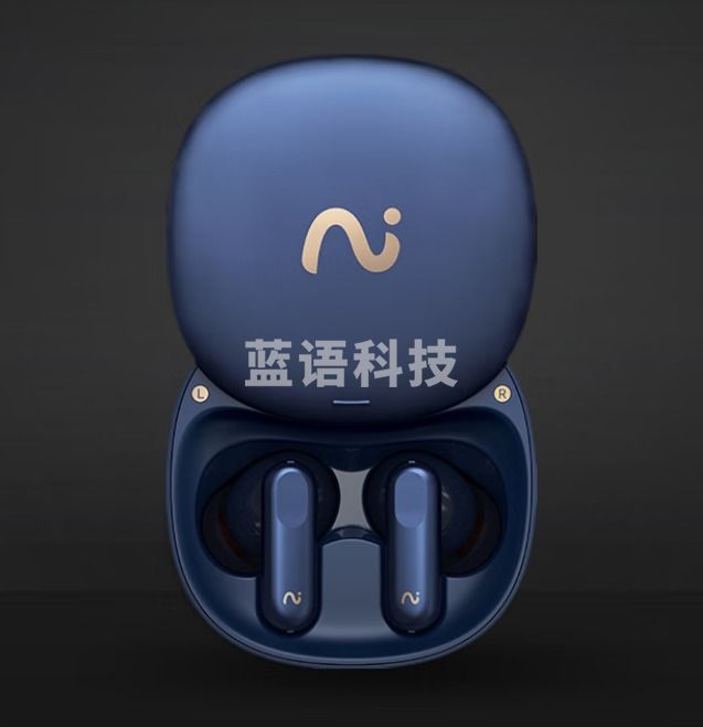 科大讯飞XFXK-A03 录音降噪会议耳机iFLYBUDS Pro 无线蓝牙耳机 主动降噪 入耳式 超长续航 录音转文字(新升级 午夜蓝)