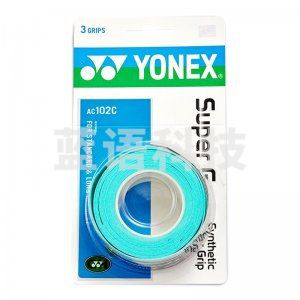 尤尼克斯 AC-102C-003 羽毛球手胶球拍吸汗带握手胶 绿色 三条装