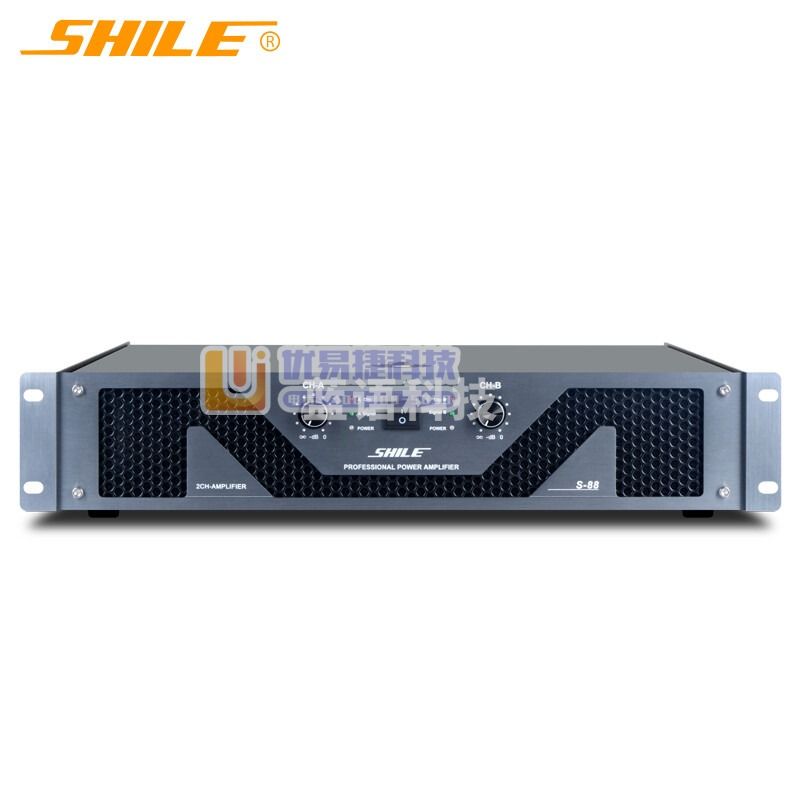狮乐（SHILE） S-88 专业纯后级功放 大功率600W定阻