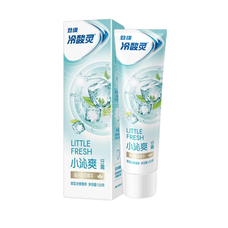 冷酸灵 小系列抗敏感牙膏（小沁爽）100g清洁牙齿 清新口气（支）