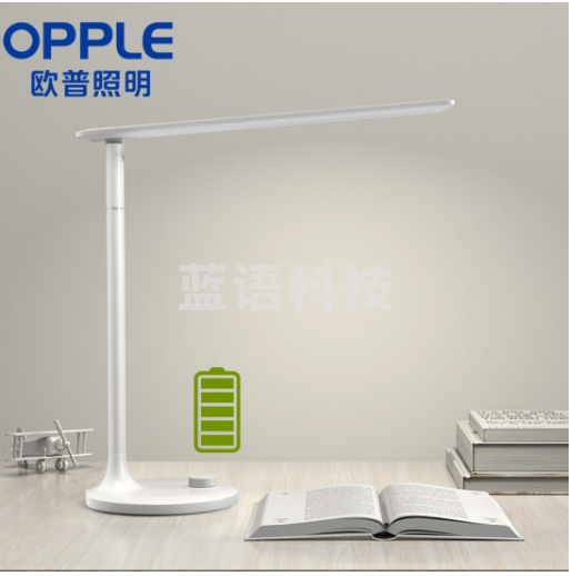 欧普（OPPLE）usb充电 无可视频闪 减蓝光学生爱护触控调光儿童台灯 轩逸