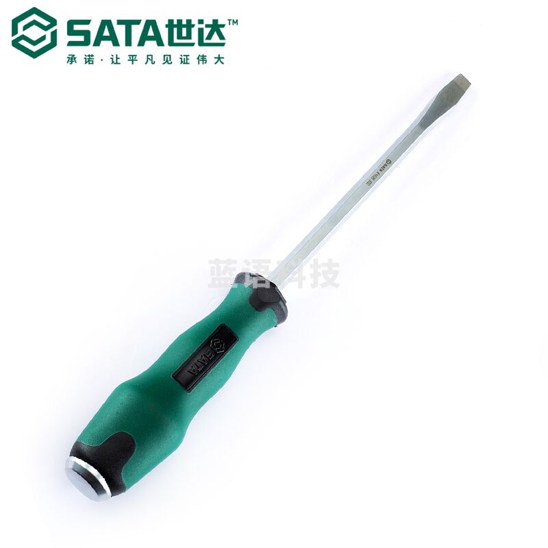 世达 61603 T系列一字形穿心螺丝批6*100mm（计价单位：把）