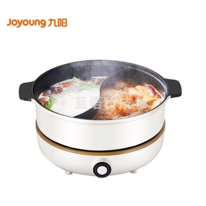 九阳（Joyoung）电火锅4.5升家用IH电磁加热多功能分体式鸳鸯火锅电磁炉灶 C21-HG3