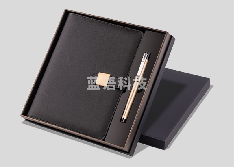 得力(deli) 22296记事本套装(黑色)(盒)