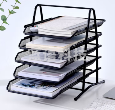 五层文件架 金属大容量