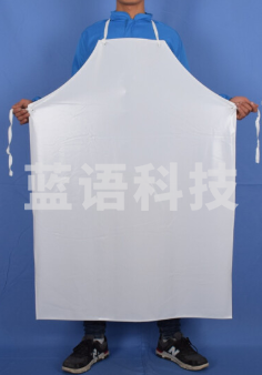 者也厨房加厚PU皮革围裙防水防油围裙