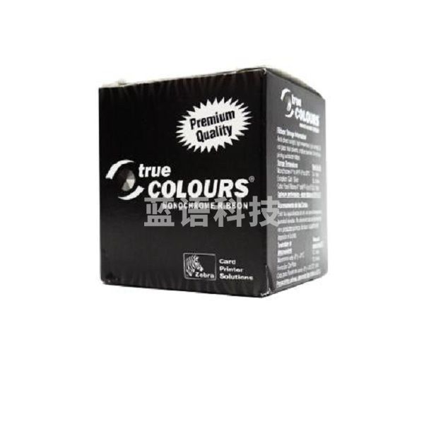 ZEBRA 斑马 P330i证卡打印机原装彩色带黑色带 800015-101黑色色带