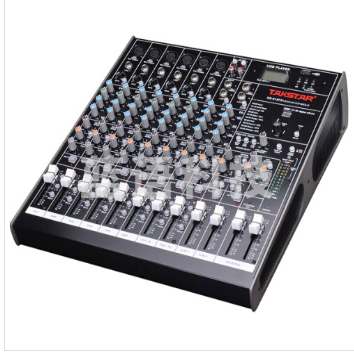 得胜（TAKSTAR）XR-612FX 12路调音台 100个预设 6个XLR和 TRS平衡 输入接口