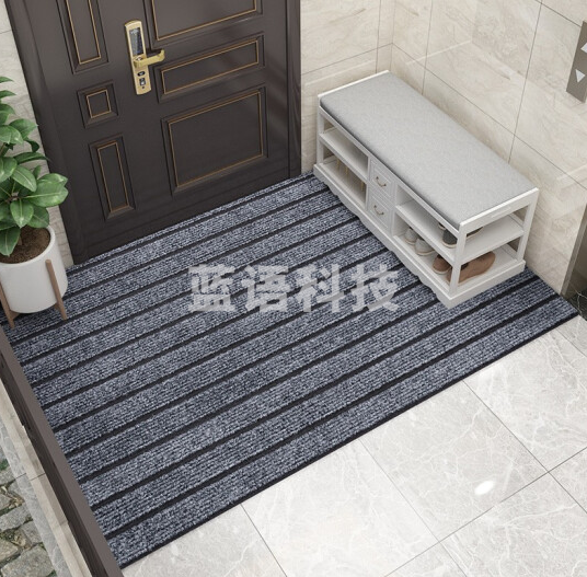 防滑垫PVC入门脚踏垫耐脏门垫可裁剪垫子 80*120cm