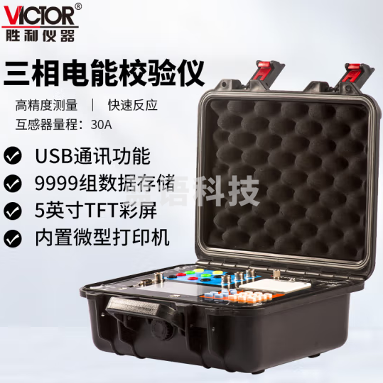 胜利仪器（VICTOR）三相电能表现场校验仪VC6100 30A