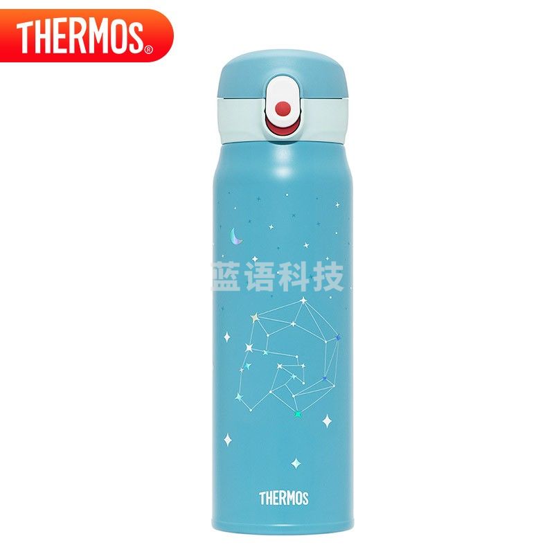 THERMOS膳魔师550ml保温杯朱一龙同款三代星座杯高真空不锈钢礼品水杯 TCMC-550S ARI (白羊座)