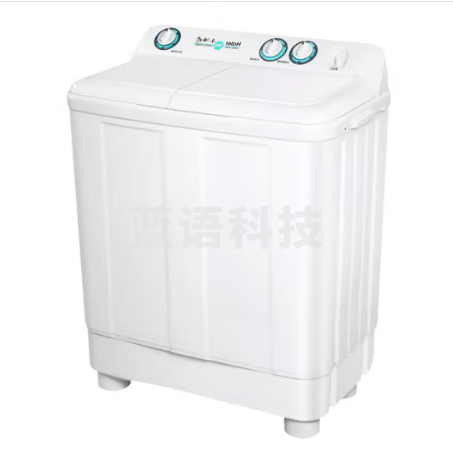 海尔（Haier） 洗衣机家用半自动双缸9公斤双电机喷淋漂洗洗衣机XPB90-197BS