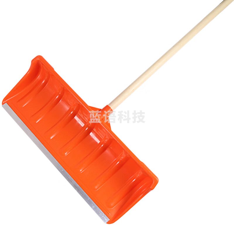 推雪锹 铲雪板 推雪板 推雪铲 铲雪板除雪工具雪锹 一套(雪铲+铲柄+铲杆木杆)颜色随机